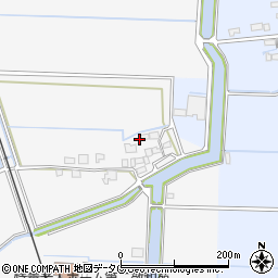 福岡県柳川市大和町塩塚9周辺の地図