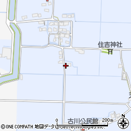 福岡県柳川市大和町六合1155周辺の地図