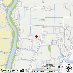 福岡県柳川市大和町明野142周辺の地図