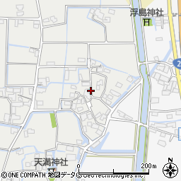 福岡県柳川市大和町明野250周辺の地図