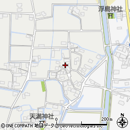 福岡県柳川市大和町明野252周辺の地図
