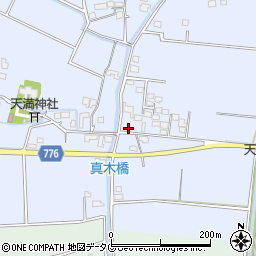 福岡県みやま市瀬高町大江1074周辺の地図