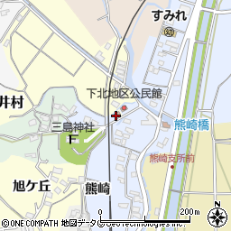 臼杵津久見警察署　熊崎警察官駐在所周辺の地図
