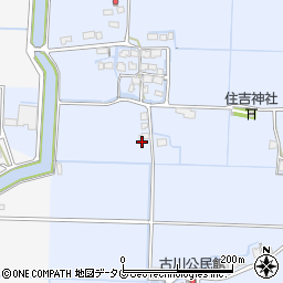 福岡県柳川市大和町六合1154周辺の地図