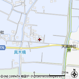 福岡県みやま市瀬高町大江1081周辺の地図