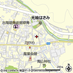 長崎県東彼杵郡波佐見町湯無田郷1207周辺の地図