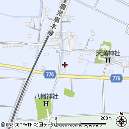 福岡県みやま市瀬高町大江945周辺の地図