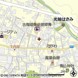 長崎県東彼杵郡波佐見町湯無田郷1127周辺の地図