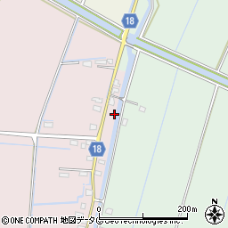 福岡県柳川市大浜町2031周辺の地図