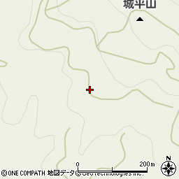 福岡県八女市立花町白木3390周辺の地図