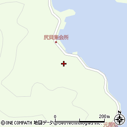 愛媛県宇和島市津島町北灘1768周辺の地図