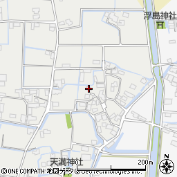 福岡県柳川市大和町明野254周辺の地図