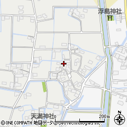 福岡県柳川市大和町明野253周辺の地図