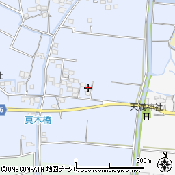 福岡県みやま市瀬高町大江1082周辺の地図