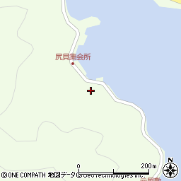 愛媛県宇和島市津島町北灘1776周辺の地図