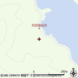 愛媛県宇和島市津島町北灘1763周辺の地図
