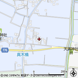 福岡県みやま市瀬高町大江1080周辺の地図