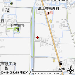 福岡県柳川市大和町塩塚934周辺の地図