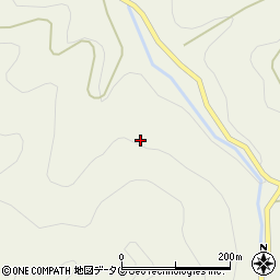 福岡県八女市立花町白木2726周辺の地図