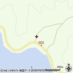 愛媛県宇和島市津島町北灘甲周辺の地図