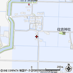 福岡県柳川市大和町六合1151-4周辺の地図