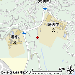 長崎県佐世保市天神町1697周辺の地図
