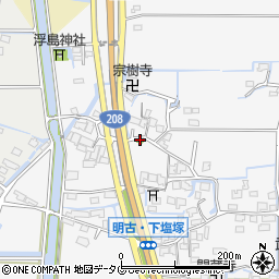 福岡県柳川市大和町塩塚1131周辺の地図