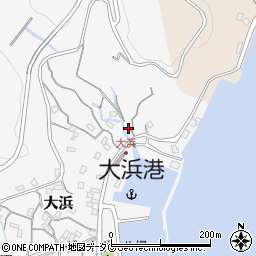 大分県臼杵市大浜325-1周辺の地図