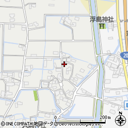 福岡県柳川市大和町明野201-2周辺の地図