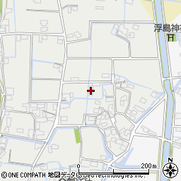 福岡県柳川市大和町明野176周辺の地図