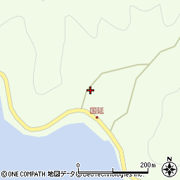 愛媛県宇和島市津島町北灘979周辺の地図