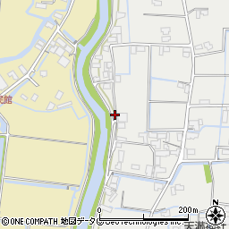 福岡県柳川市大和町明野4017周辺の地図