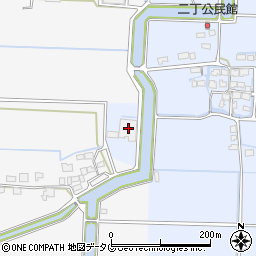 福岡県柳川市大和町六合1127周辺の地図