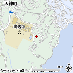 長崎県佐世保市天神町1768周辺の地図