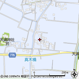 福岡県みやま市瀬高町大江1079周辺の地図