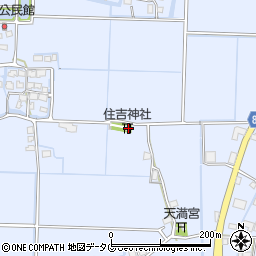 福岡県柳川市大和町六合1177周辺の地図