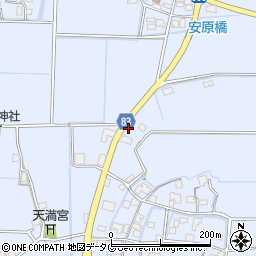 福岡県柳川市大和町六合1514周辺の地図