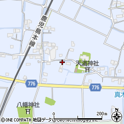 福岡県みやま市瀬高町大江929周辺の地図