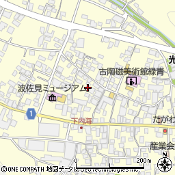 長崎県東彼杵郡波佐見町湯無田郷1045周辺の地図