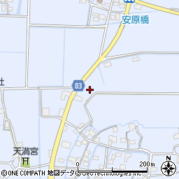 福岡県柳川市大和町六合1509周辺の地図