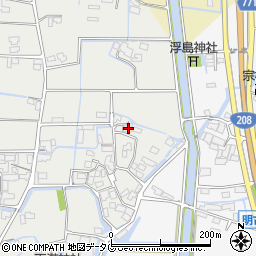 福岡県柳川市大和町明野211周辺の地図