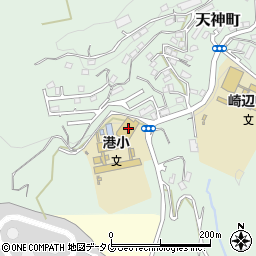 長崎県佐世保市天神町1603-1周辺の地図