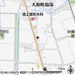 福岡県柳川市大和町塩塚654周辺の地図