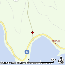 愛媛県宇和島市津島町北灘（乙）周辺の地図