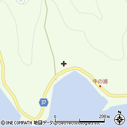 愛媛県宇和島市津島町北灘980周辺の地図