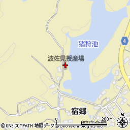蓮華園波佐見授産場周辺の地図