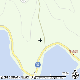 愛媛県宇和島市津島町北灘1045周辺の地図