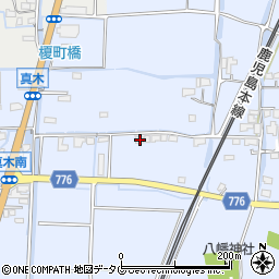 福岡県みやま市瀬高町大江760周辺の地図