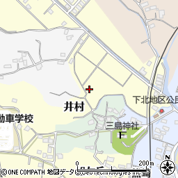 大分県臼杵市井村周辺の地図