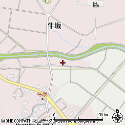佐賀県嬉野市塩田町大字久間牛坂586-3周辺の地図